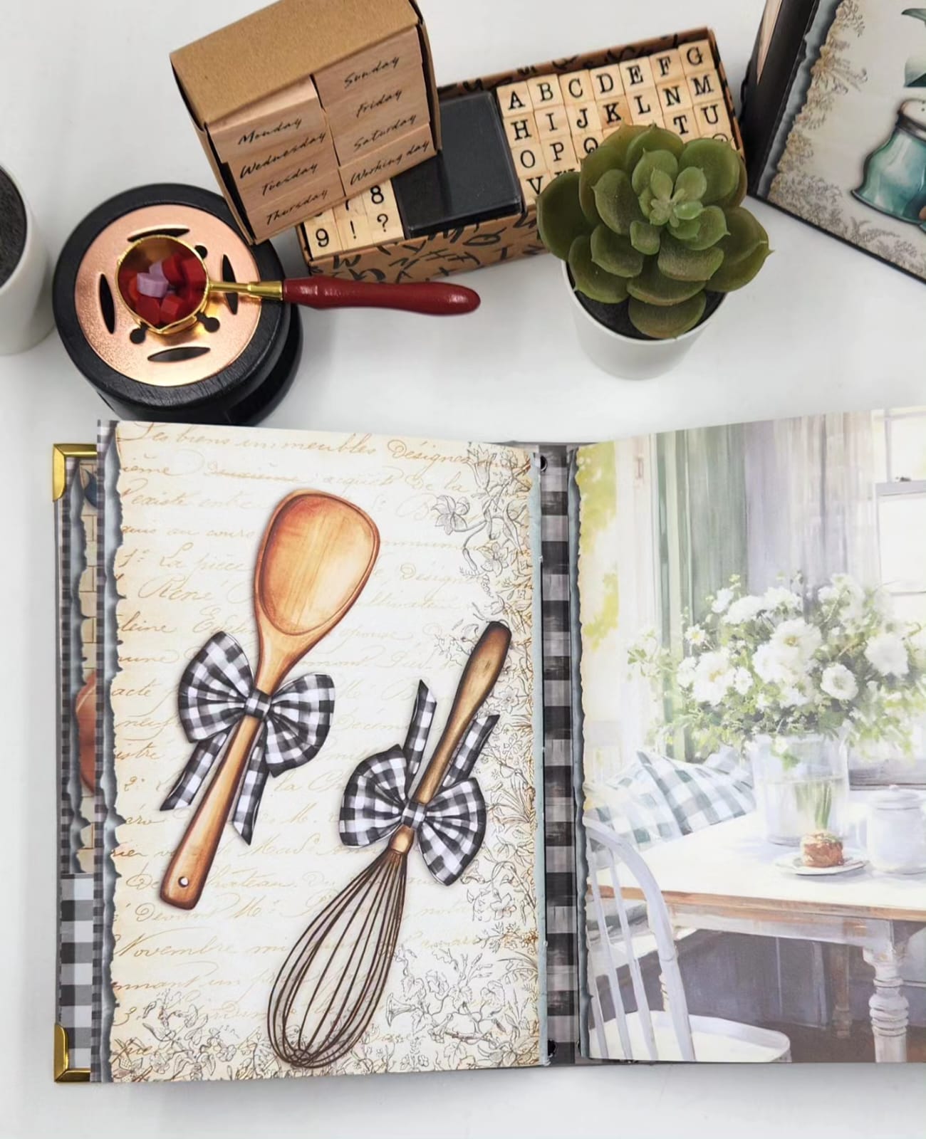 Kitchenette Scrapbook