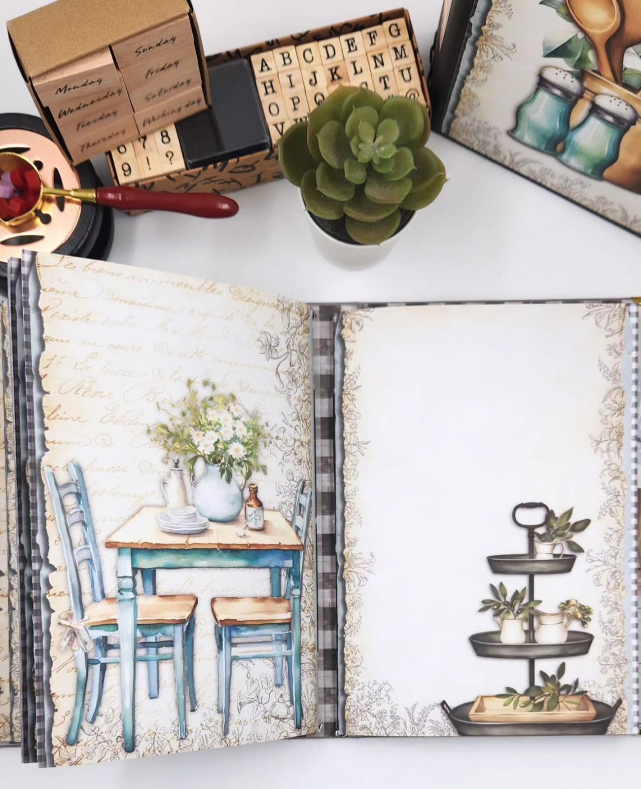 Kitchenette Scrapbook