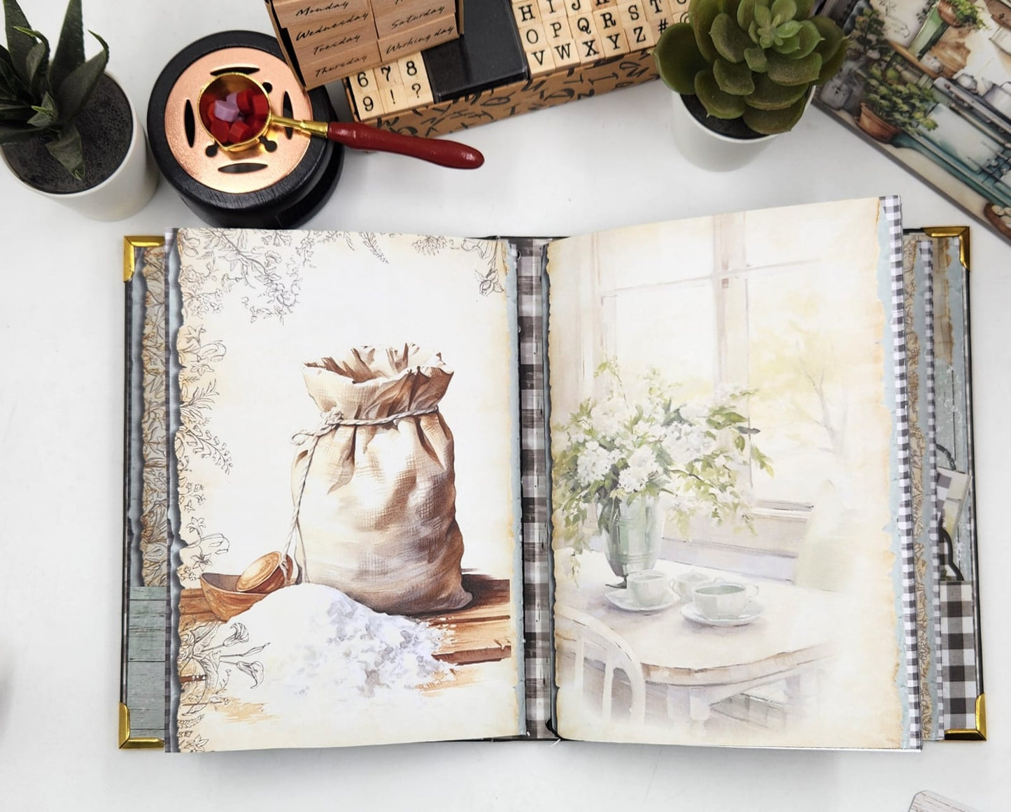 Kitchenette Scrapbook