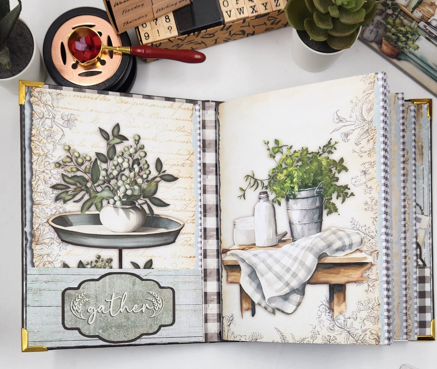 Kitchenette Scrapbook