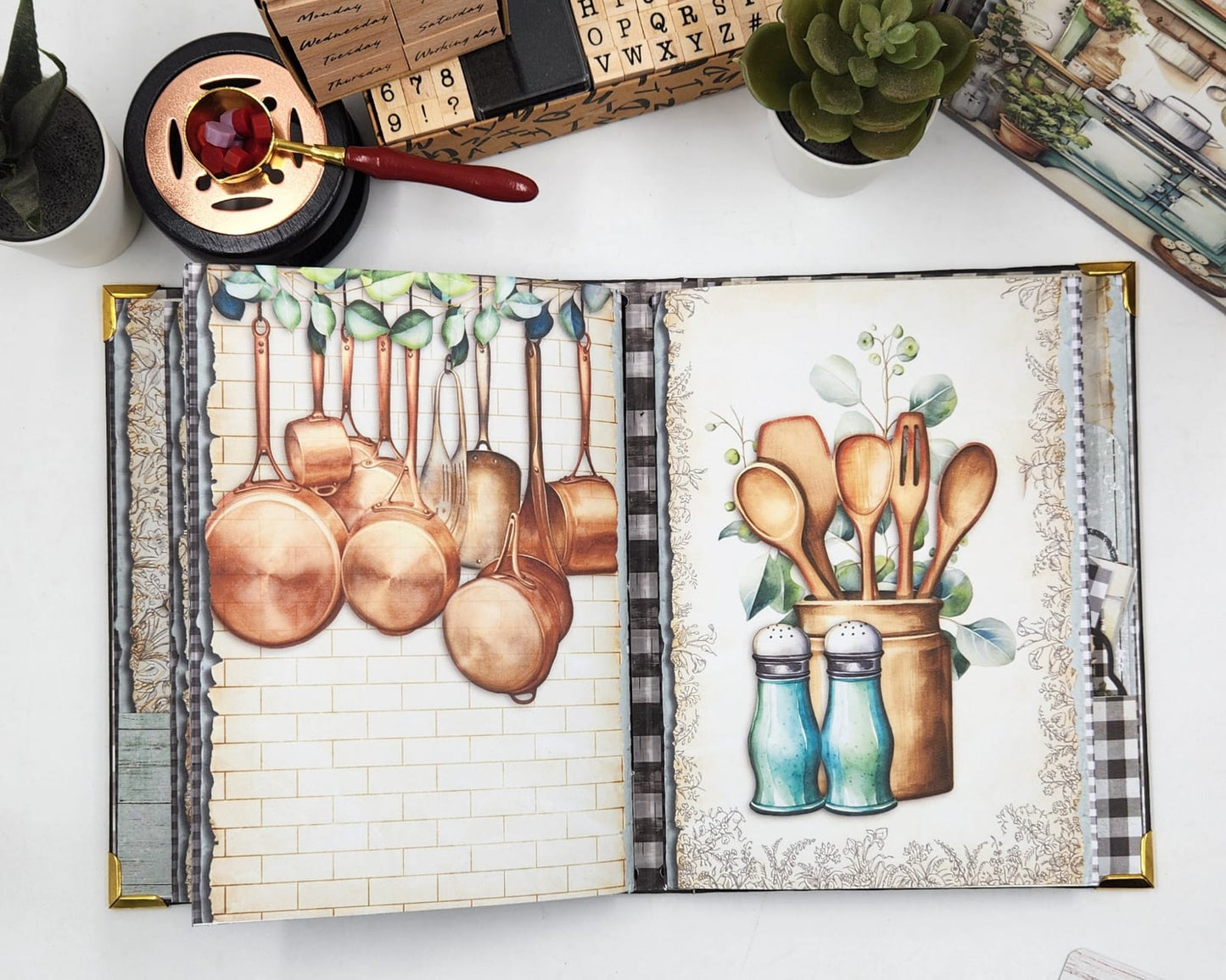Kitchenette Scrapbook