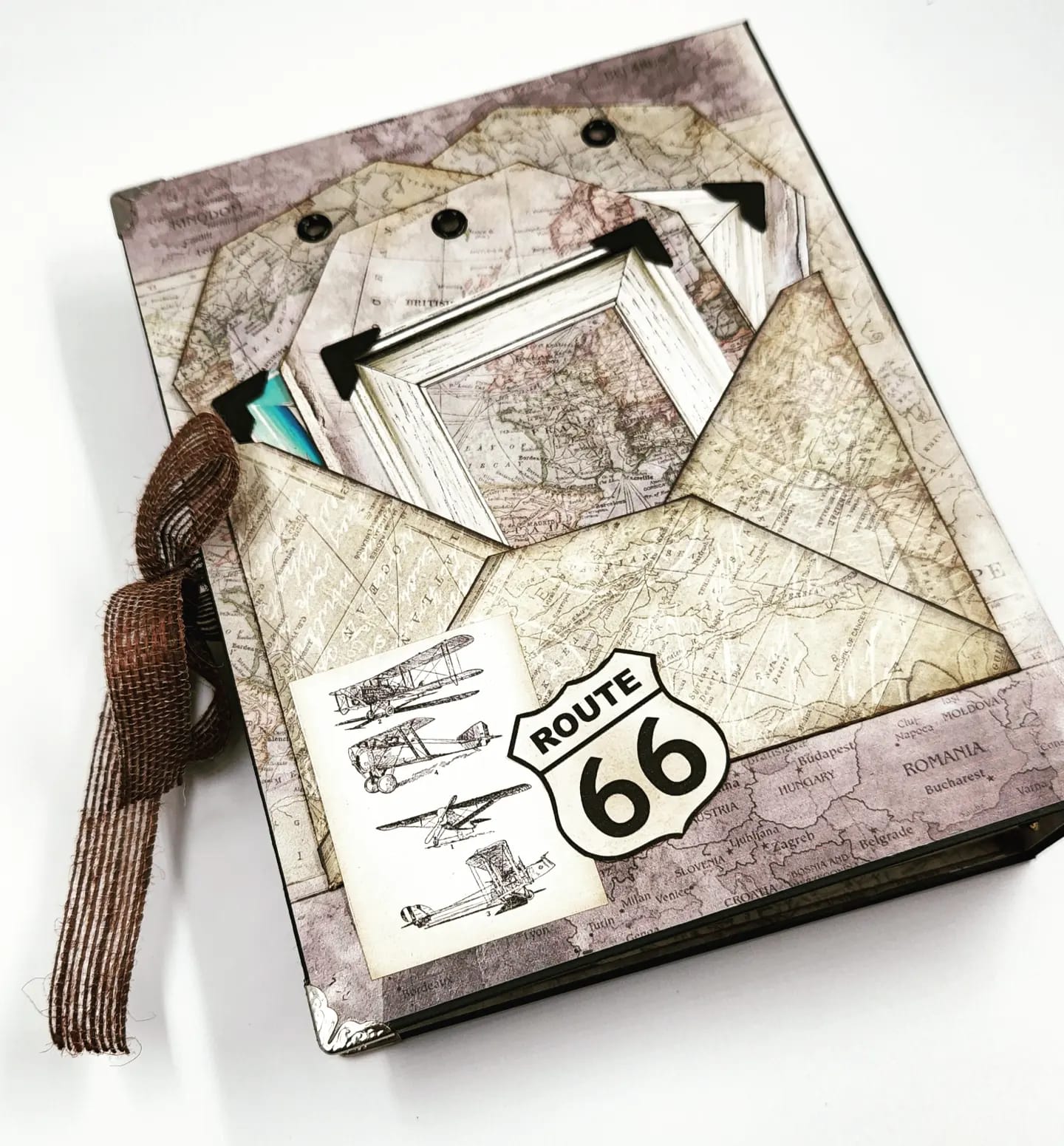 Vintage Travel Scrapbook