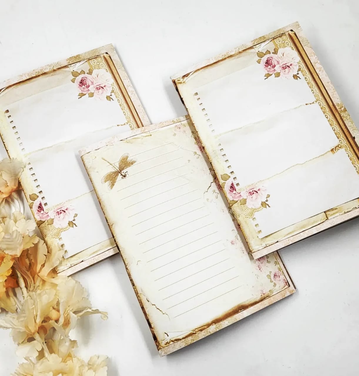 Set of 3 Vintage Notebooks