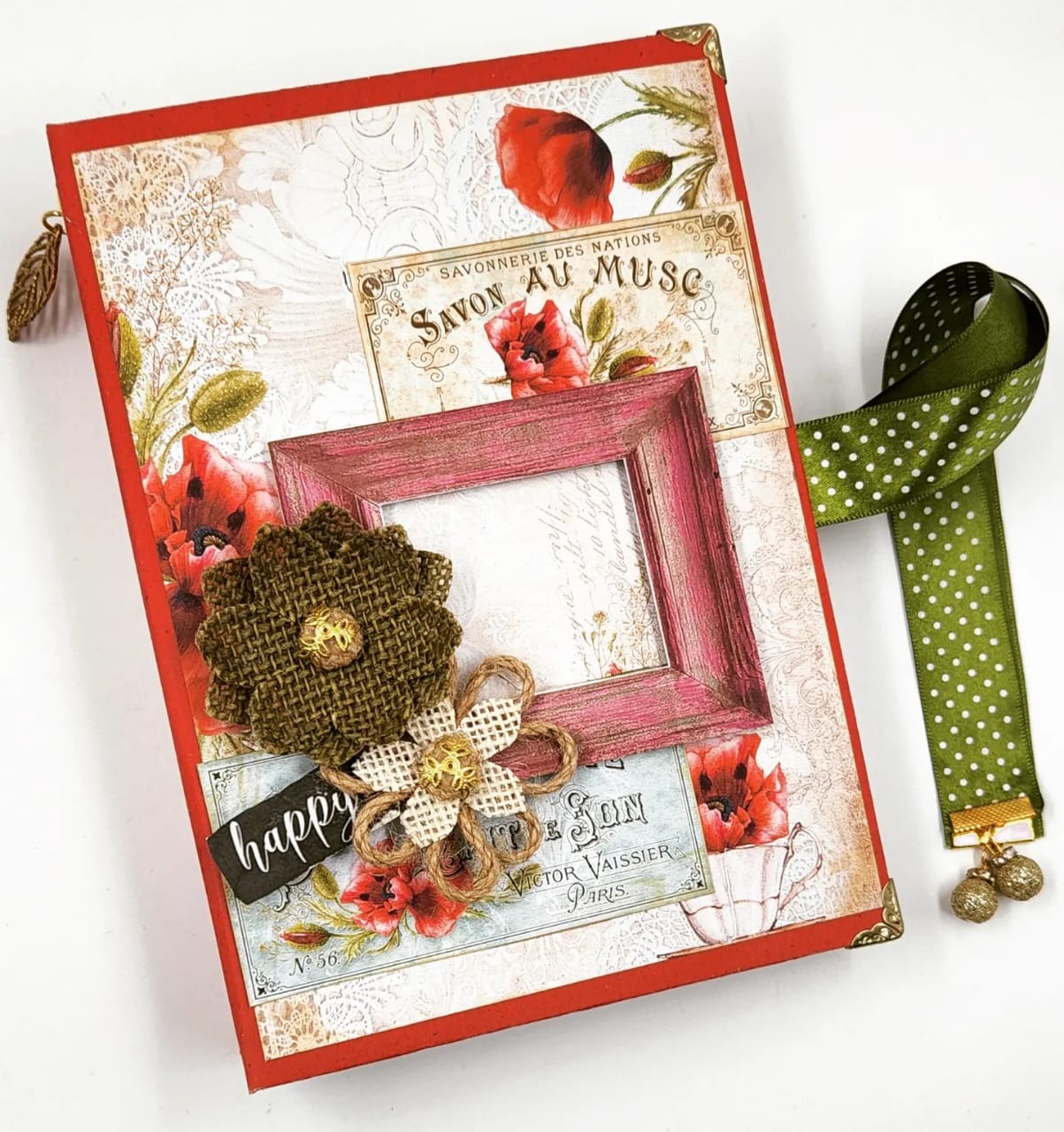 Poppies Scrapbook