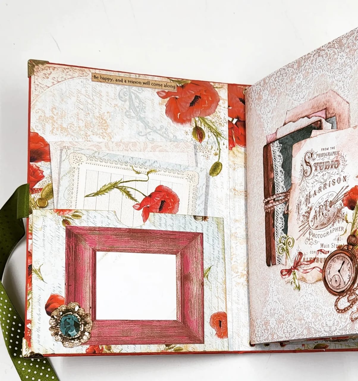 Poppies Scrapbook