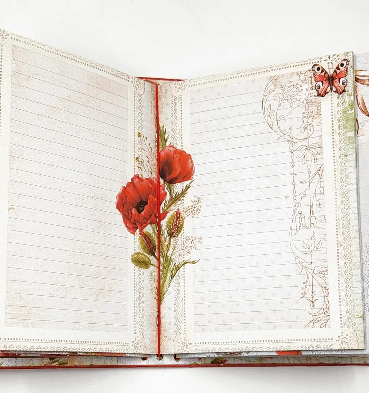 Poppies Scrapbook