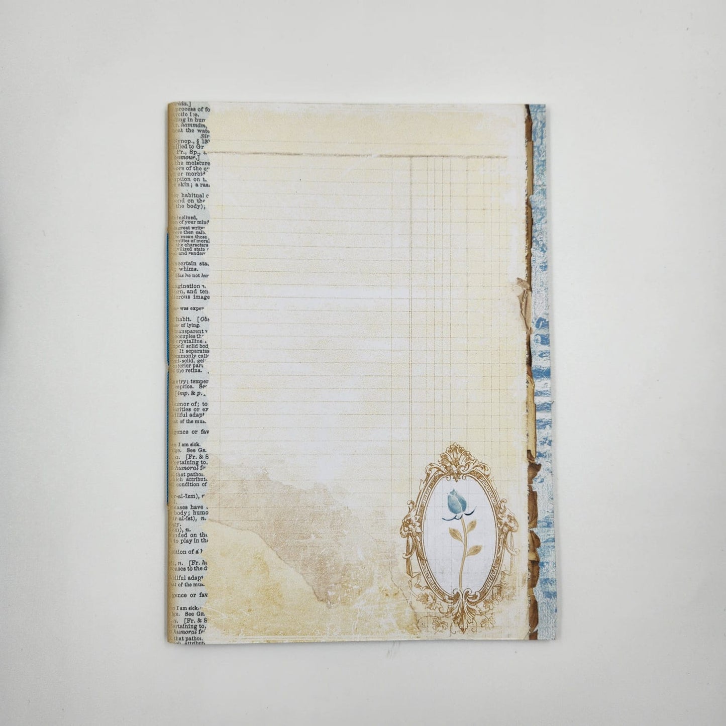 Vintage Blue Notebook