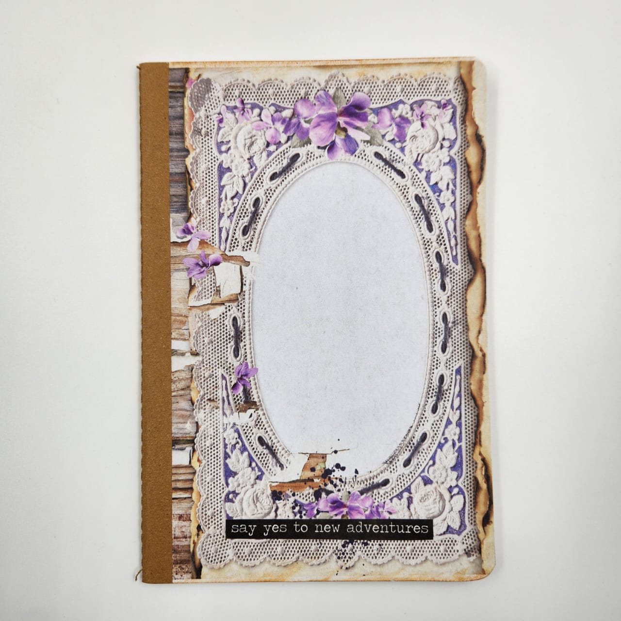 Purple Frame Notebook