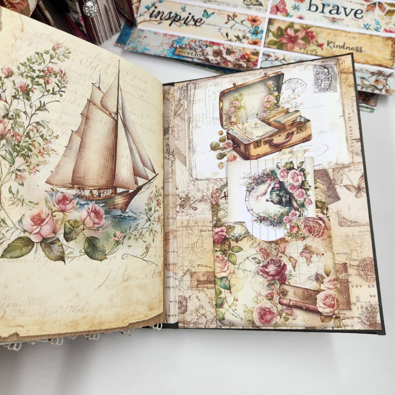 Rose Vintage Scrapbook