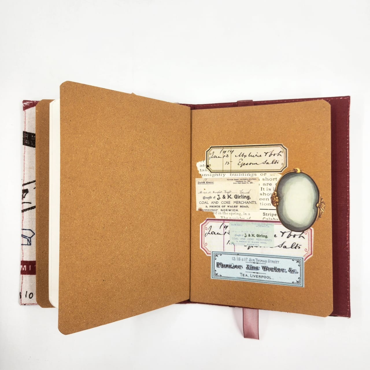 Ranima small fabric journal