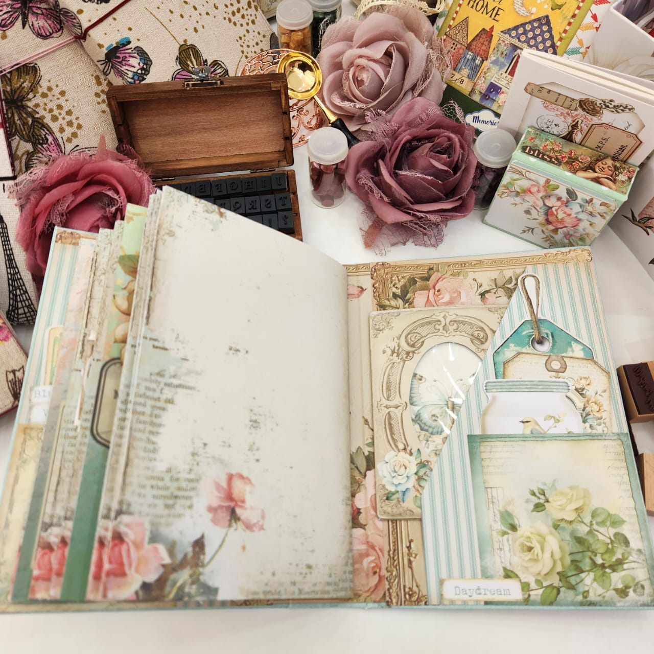 Roses and Petals Scrapbook