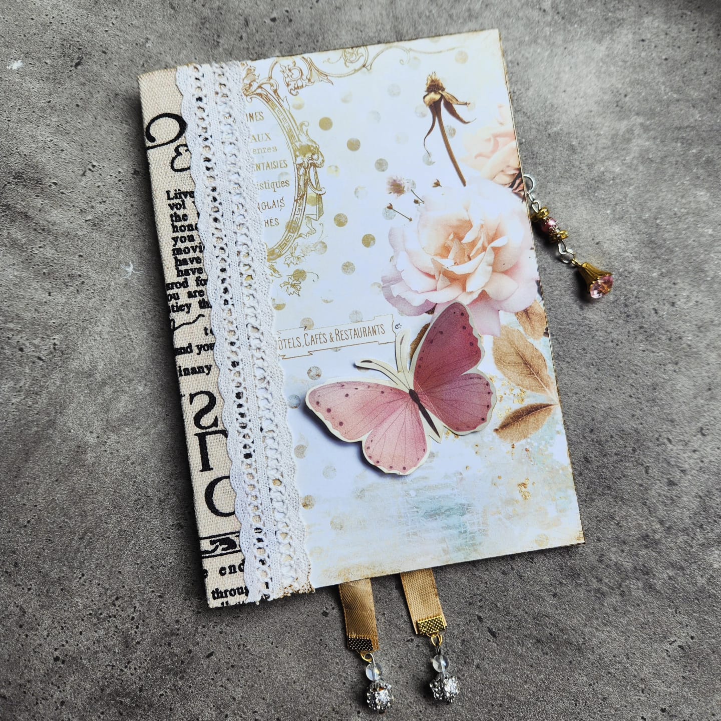 PAPILLON FLORAL SCRAPBOOK