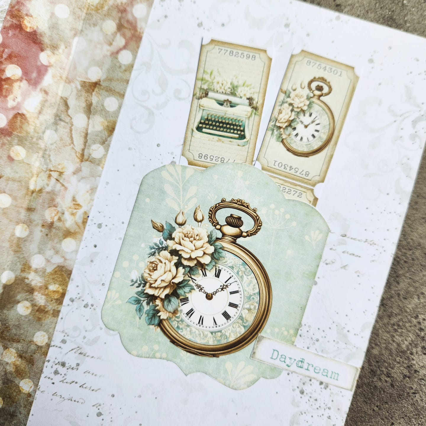 PAPILLON FLORAL SCRAPBOOK