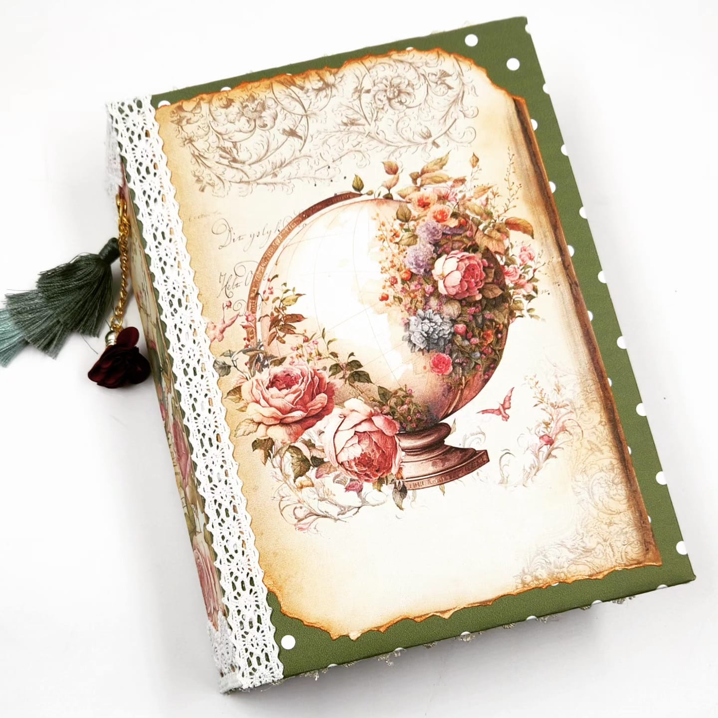 SHABBY TRAVEL SCRAPBOOK