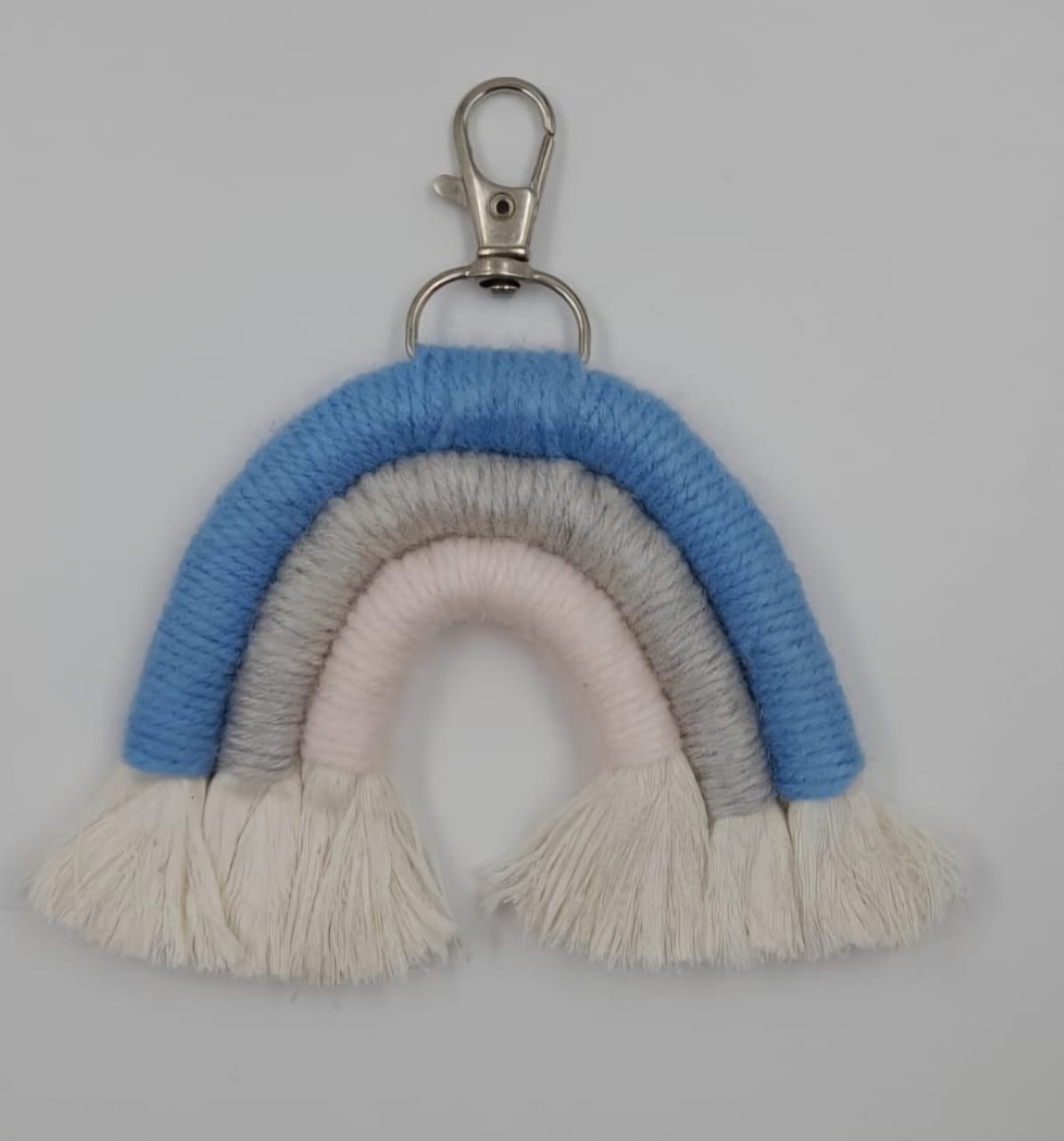 Macrame Rainbow keychains