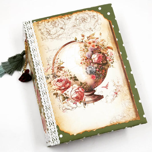 SHABBY TRAVEL SCRAPBOOK