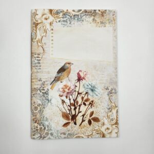 Vintage Notebook Floral