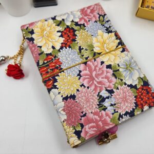 Small Flora Fabric Journal