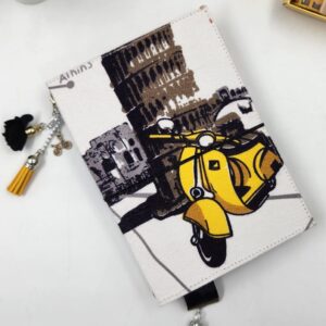 Small Scooter Fabric Journal