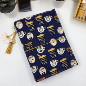 Large Cafe Fabric Journal