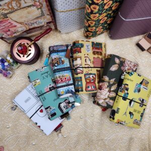 Mini Fabric Journals