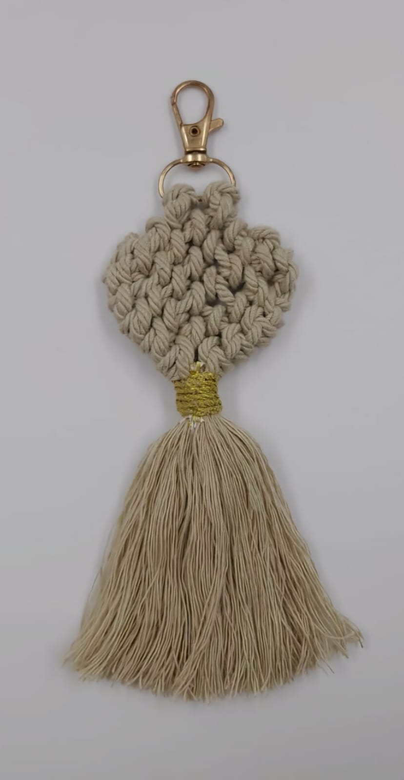 Macrame Heart Keychains - Image 5