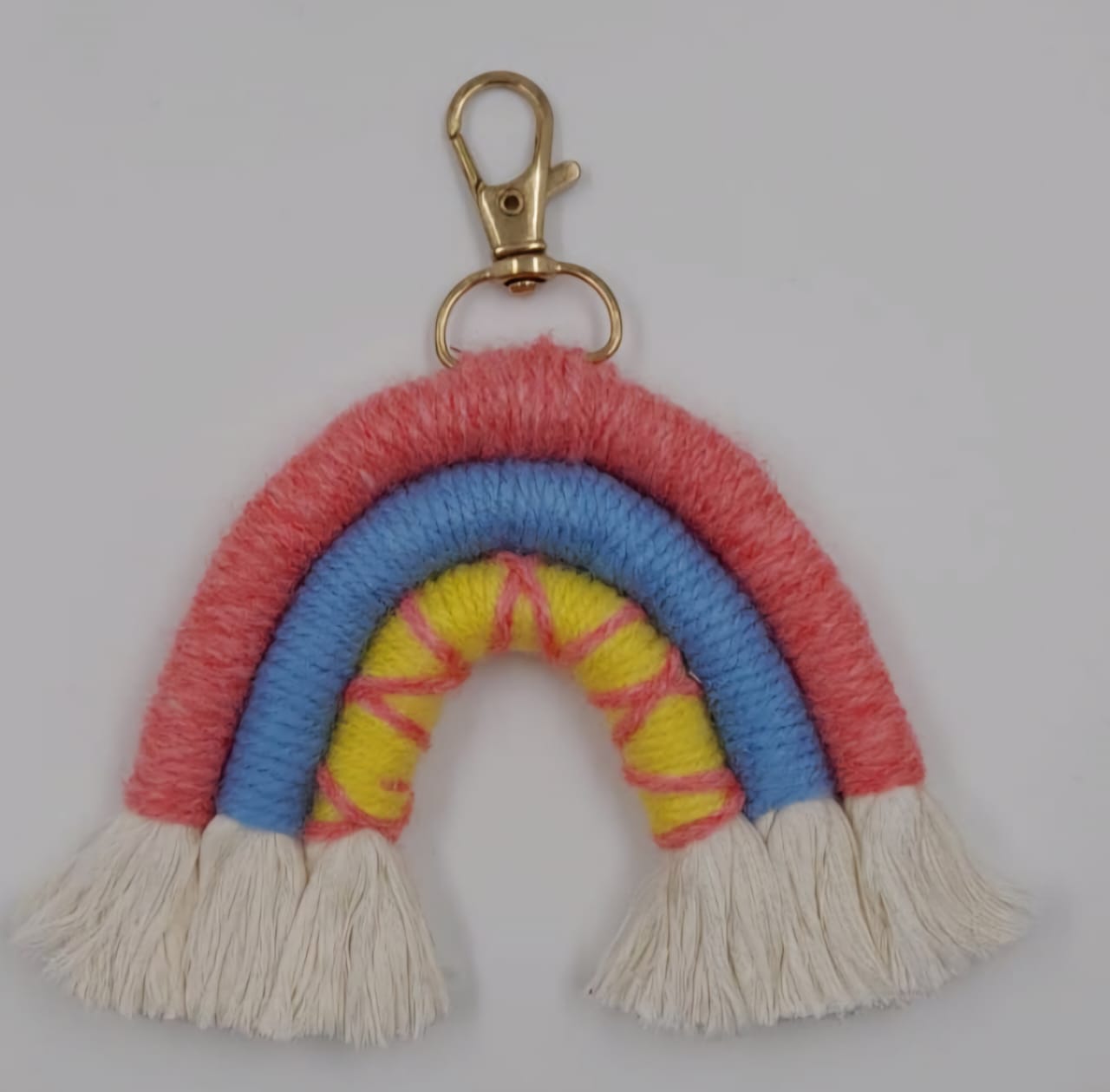 Macrame Rainbow keychains - Image 2