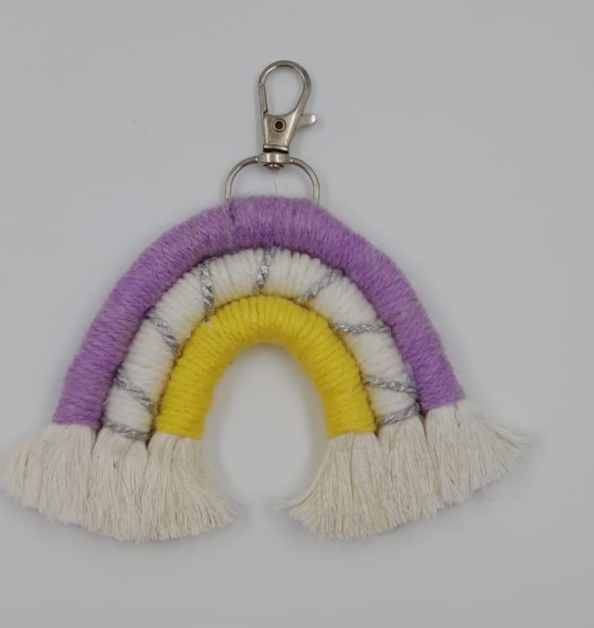 Macrame Rainbow keychains - Image 11