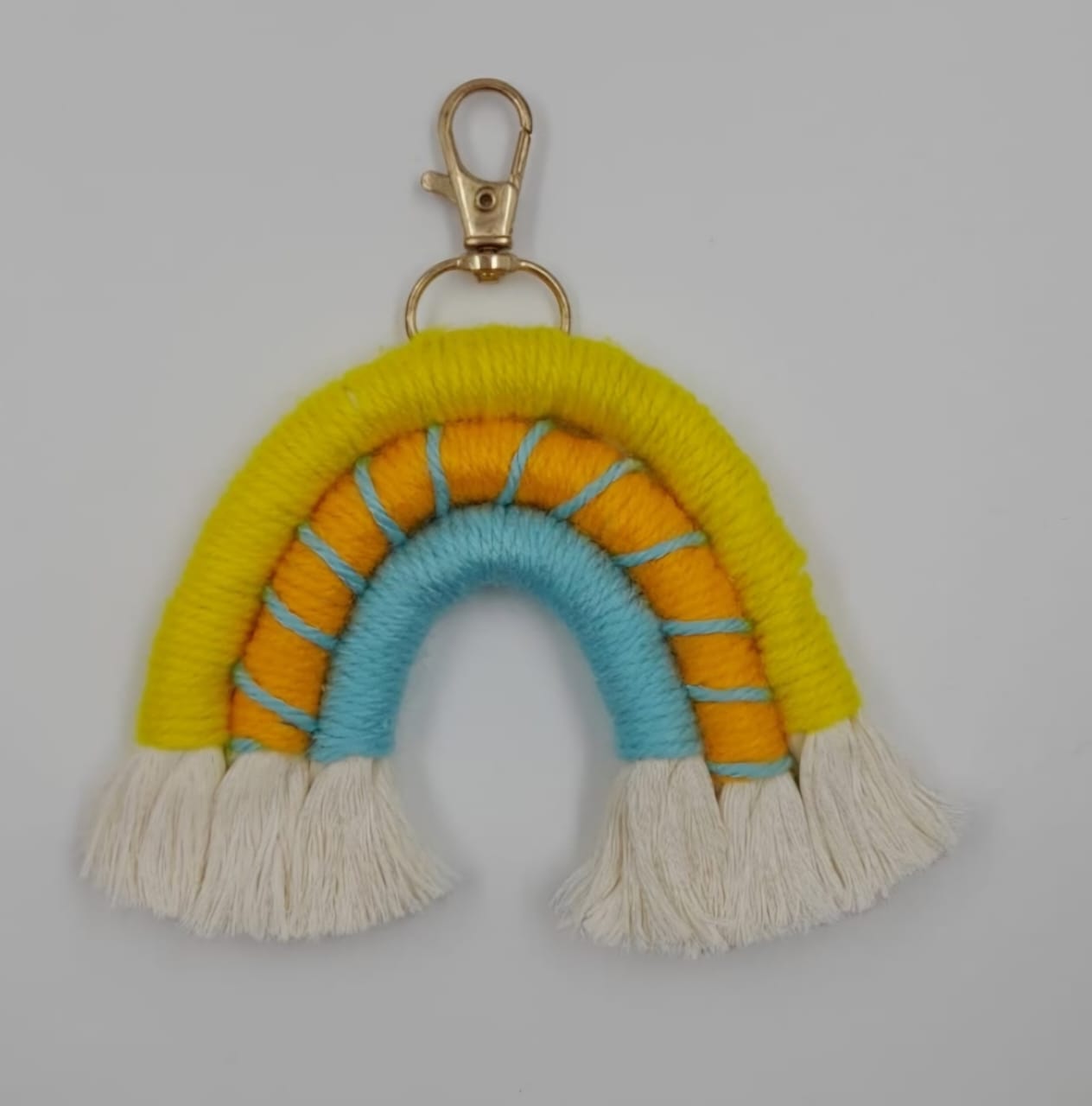 Macrame Rainbow keychains - Image 10