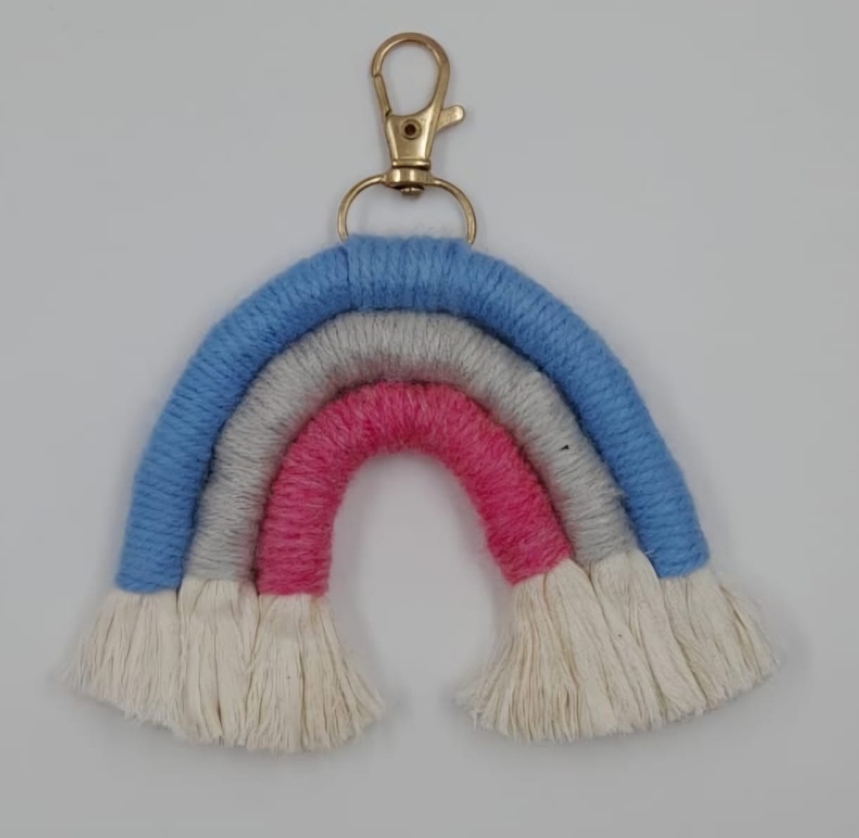 Macrame Rainbow keychains - Image 9