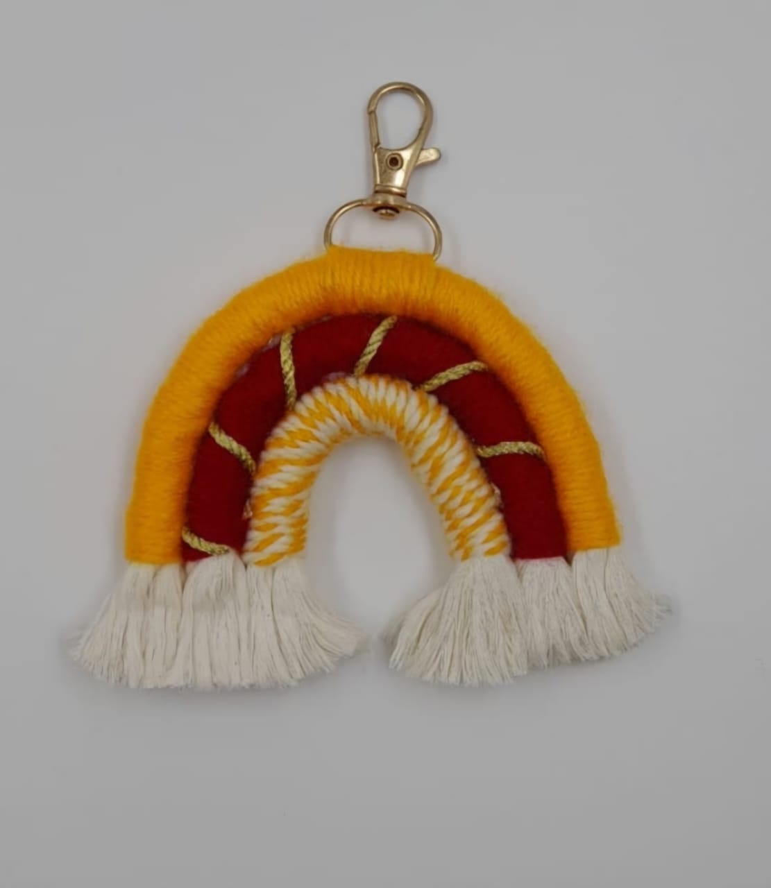 Macrame Rainbow keychains - Image 6