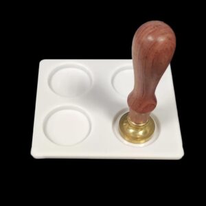 Silicone wax seal tray