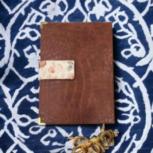 Brunette Faux Leather Quran Cover