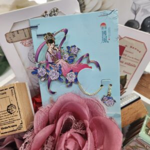 Japanese Fairy Metal Bookmark