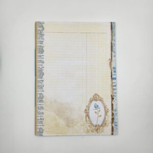 Vintage Blue Notebook